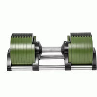 TOPTONS Ensemble d'haltères réglables en usine Haltères réglables Premium Home Gym Haltères réglables 20kg & 32kg