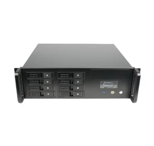 8 <span class=keywords><strong>Bay</strong></span> 19 Inch 3u Industriële Automatisering Serverkast 390Mm Diepte Met Ventilator Voeding Voorraad 3d Opslag Cloud Server Chassis - Product Image 3