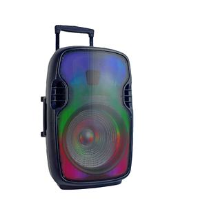 Haut-parleurs portables 15 pouces haut-parleur de <span class=keywords><strong>voiture</strong></span> fête karaoké haut-parleur professionnel - Product Image 1