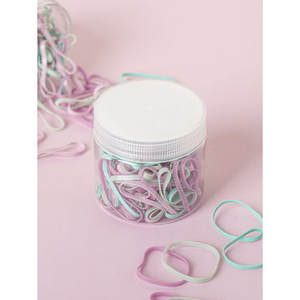 Banda de TPU colorida con estuche Stone Down 120 piezas Accesorios para peinados - Product Image 1