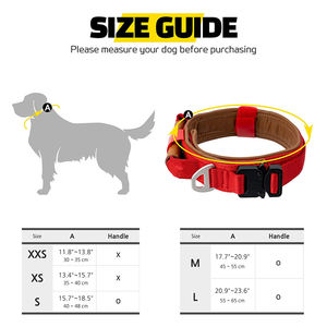 <span class=keywords><strong>Collar</strong></span> Táctico Ajustable para Perro con Hebilla Metálica, Fácil Control, Acolchado Suave y Asa de Tráfico - Product Image 3