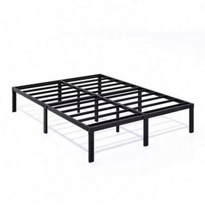 Warehohome Use Iron Durable Heavy-Duty King Size Metal Living Room Bedroom Furniture <b>Platform</b> Hotel Adjustable Framed <b>Bed</b> <b>Frame</b> - Product Image 1