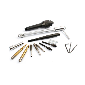 16Pcs Glow Plug Removal Set Automóvel Quebrado Glow Plug Eletrodo Ferramenta de Remoção Glow Plug Broken Electrodo Thread Repair Tool - Product Image 2