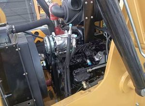 Used <b>CAT</b> 416 Backhoe Loader Caterpillar 416 <b>Wheel</b> Loader Frontal Loader Digging Bucket Construction Excavator CE Certified - Product Image 5