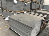 Suelos Modulares Impermeables de SPC, Baldosas de Vinilo de PVC de 4 mm y 8 mm para Interiores, Sistema de Clic, Lisas, para Hospitales
