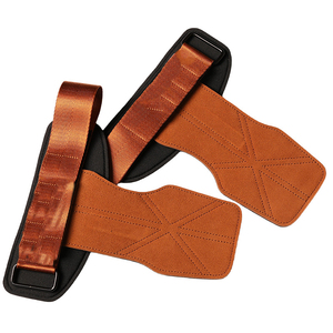 Tùy chỉnh có thể điều chỉnh Non-Slip bảo vệ da cọ pull-up Trọng lượng nâng phòng tập thể dục tay Grips dây đeo cổ tay - Product Image 3