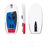 Planche de Wing Foil Gonflable Durable en Drop-Stitch, Portable, pour Hydrofoil et Sports Nautiques (SUP Foiling), Fabriquée en Chine
