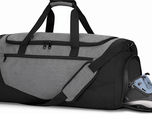 Sac de voyage personnalisé avec compartiment pour vêtements mouillés, grande capacité, unisexe, sport, plusieurs poches, fermeture éclair - Product Image 6