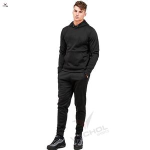 Survêtement pour hommes, ensemble deux pièces, personnalisé, fermeture éclair, coupe ajustée, Polyester, tenue de Jogging, vente en gros - Product Image 1