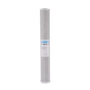 900 İyot değeri yüksek kaliteli Ro büyük mavi filtreler 20 "karbon blok filtre ters Osmosis su filtresi sistemi için