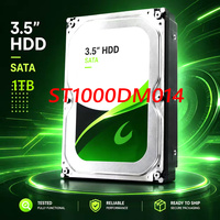Disque dur ST1000DM014 1 To 3,5 pouces, accessoires informatiques internes, clé USB, gaming, NAS, NVR, 6 Go/s, 7200 tr/min, 64 Mo, haute performance