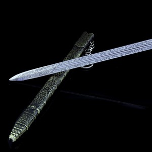 Game Thrones Oathkeeper Sword 21cm Llavero de tamaño mediano Modelo de juguete artesanal de metal completo Arma coleccionable segura sin afilar - Product Image 2