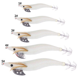 <span class=keywords><strong>Esca</strong></span> rigida luminosa bianca all'ingrosso gamberetti nuovo prodotto per la pesca in mare <span class=keywords><strong>esca</strong></span> di calamari pesce gatto in legno in scatola gamberetti esche finte - Product Image 6