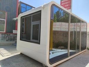 2024 Made in China Steel Apple <strong>Capsule</strong> Mobile Home Prefabricated Cabin with Kitchen and <strong>Bathroom</strong> for Hotels Bed &amp; Breakfasts - Product Image 4