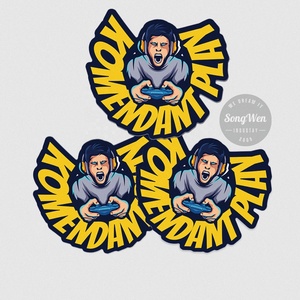 裂纹易防水乙烯基转移贴纸标志标签户外防刮商务包装标签贴纸标志标签 - Product Image 4