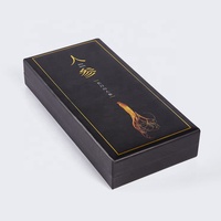 Verpackungs boxen für Gesundheits produkte Amerikanische wilde Ginseng-Geschenk box kleine leere Premium 2-teilige Pappkartons