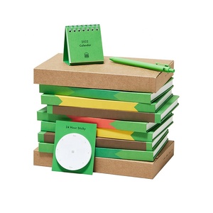 Fourniture de bureau, planificateurs avec logo personnalisés, <span class=keywords><strong>calendrier</strong></span> et ensemble collant 24 h/24, organisateurs de journaux <span class=keywords><strong>2023</strong></span> - Product Image 1