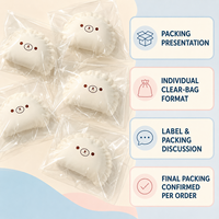 Jouet Squishy Souple en Gros, Jouet Anti-Stress Mignon à Presser pour le Soulagement du Stress et le Jeu Sensoriel