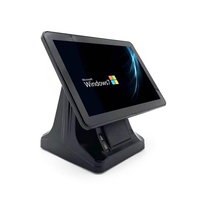 Terminal POS Todo en Uno con Pantalla Táctil de 15.6 Pulgadas, Windows 10/11, 4GB+64GB, Sin Ventilador, Compatible con Múltiples Periféricos, OEM/ODM