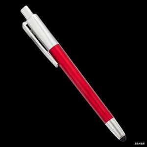 Wholesale Custom Laser Logo 3-in-1 for Stylus <b>Pen</b> Ballpoint <b>Pen</b> with LED Light and Touch Function Plastic Twist Action Design - Product Image 5
