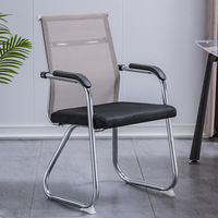 Mobilier de bureau de haute qualité et bon marché chaise de bureau de visiteur promotionnelle pour chaises de salle de réunion de conférence sans roues