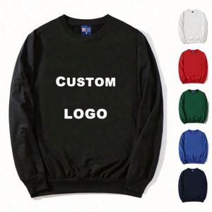 Sudaderas con Capucha para Hombre y Mujer, Tallas Grandes, Sudaderas con Logotipo Personalizado, Cuello Redondo, Sudaderas Lisas para Sublimación, Unisex - Product Image 1