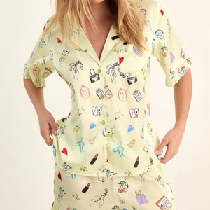 Conjunto de Pijama de Satén Personalizado para Mujer al por Mayor, Ropa de Dormir Sedosa de Manga Larga con Botones, Pijamas para Mujer, Ropa de Noche para Dama, Conjuntos de Pijama Vietnam - Product Image 4