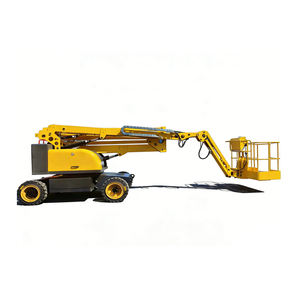 מעלית בום חשמלית מפרקית נגד קורוזיה עם גובה עבודה של 15.8 מטר, פלטפורמת הרמה מתקפלת, קיבולת של 230 ק\"ג - Product Image 1