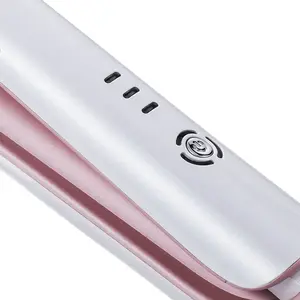 Профессиональная щипца для завивки волос мини-выпрямитель для волос USB зарядка беспроводной керамический инструмент для укладки