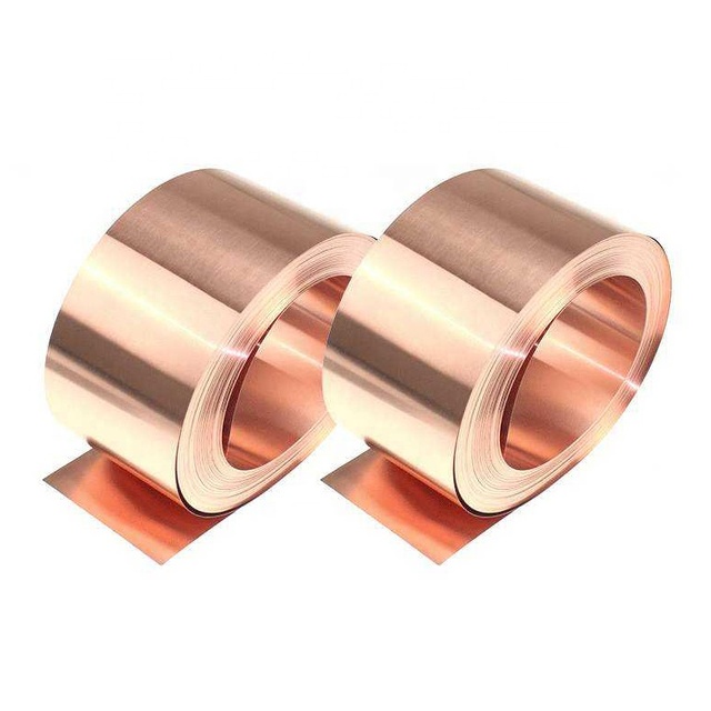 C1200 C1020 T1 T2 C10100 12000 C1100 Copper Tape Foil 1mm Cold Rolling Copper Foil Copper Battery Welding Strip