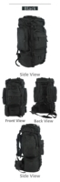 Sacs à dos tactiques Mili-tary Grade Nylon Molle Pack Outdoor Adventure Survival Gear Water Resistant Daypack