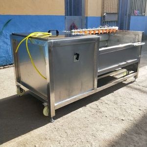 土豆生姜山药蔬菜水果削皮器胡萝卜去皮清洗机生姜清洗去皮机 - Product Image 6