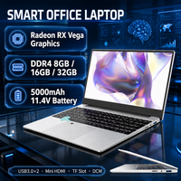 Ordinateur portable Rayzen 7 AMD156 15,6 pouces FHD 1920x1080 Ryzen 7 2700U Radeon Vega DDR4 32 Go M.2 2 To 18 mm 5000 mAh Windows 10