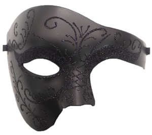 <span class=keywords><strong>Pas</strong></span> <span class=keywords><strong>cher</strong></span> Halloween Cosplay Prom Opéra Fantôme Mascarade Demi Visage Fête Masque Hommes Masque Vénitien Mardi Gras - Product Image 6