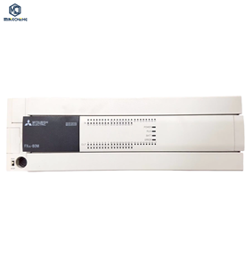 Contrôleur logique programmable PLC FX3U-80MR/ES-A, module de contrôle d'automatisation industrielle, sortie relais, alimentation CA - Product Image 1