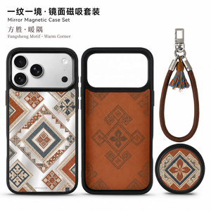 ซัพพลายเออร์ OEM ODM เคสโทรศัพท์กันกระแทก ลายดอกไม้ ชุบเคลือบเงา  วัสดุ TPU อะคริลิก ป้องกันรอยขีดข่วน สำหรับ iPhone 18 17 16 15 Pro Max - Product Image 1