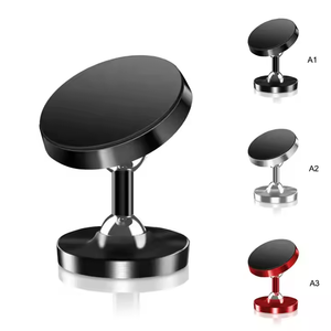 Factory Direct Dual Magnetic Mobile Stents Portable Gym Phone Stand <b>Desk</b>-Use Cellphone Holder with Grip Feature - Product Image 2