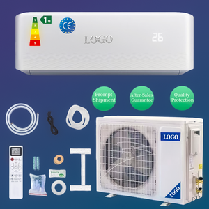เครื่องปรับอากาศติดผนังแบบแยกส่วน ประหยัดพลังงาน 9000-24000 BTU สมาร์ทแอร์ ฮีทปั๊ม สำหรับบ้าน/ห้องพัก ระบบทำความเย็น ผลิตในจีน - Product Image 1