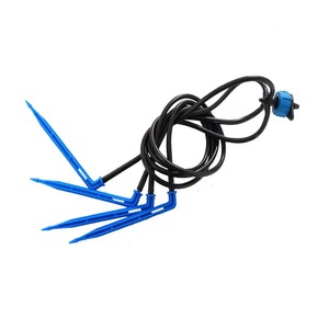 Système d'irrigation goutte à goutte hydroponique <span class=keywords><strong>automatique</strong></span> intelligent <span class=keywords><strong>Arrosage</strong></span> des racines de serre 4 branches <span class=keywords><strong>Coude</strong></span> en plastique Jeu goutte à goutte flèche - Product Image 4