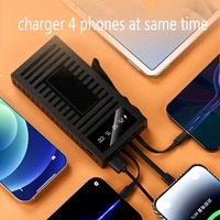 Batterie externe portable à LED haute capacité 10000 mAh, modèle personnalisé en usine, nouvelle génération, puissance de sortie 10W, prix compétitif