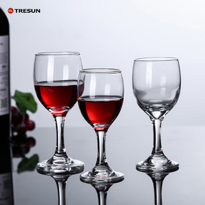 <span class=keywords><strong>Verre</strong></span> à vin rouge à long pied en cristal transparent brillant de qualité supérieure, avec logo personnalisé, certifié qualité alimentaire, capacité 210 ml, cadeau d'affaires - Product Image 1