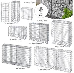 Boîte de gabion soudée pour mur de paysage en pierre galvanisé à chaud - Product Image 4