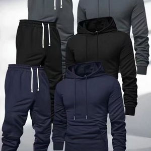 New <strong>Men's</strong> Hooded Spring and Autumn General Hot Plate Joker Hooded <strong>Sweater</strong> Pants Leisure Sports <strong>Suit</strong>