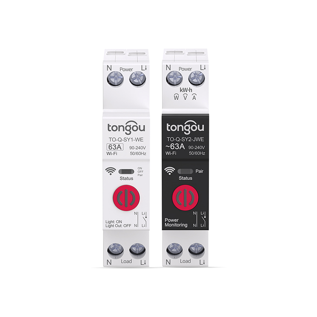 For TONGOU Ewelink Smart Home 1P Devices Energy Meter Kwh Circuit Breaker Smart Wifi Wireless Switch App Control Original