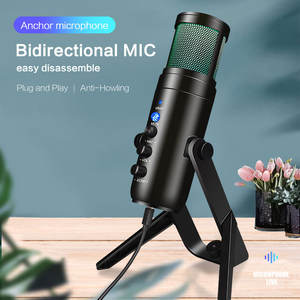 Microphone à condensateur professionnel pour podcast, microphone d'enregistrement en studio, microphone de jeu RGB, type C, PS4, <span class=keywords><strong>PS5</strong></span> - Product Image 2