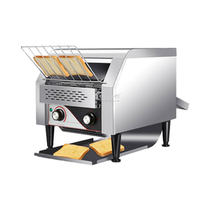 <span class=keywords><strong>Grille</strong></span>-sandwich électrique commerciale robuste pour restaurants et boulangeries, <span class=keywords><strong>grille</strong></span>-<span class=keywords><strong>pain</strong></span> à bande transporteuse, 150 toasts/heure, 1300W - Product Image 6