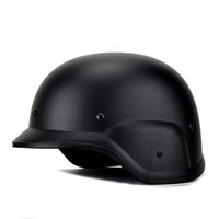 Casque tactique CAMO M88 Jeu de guerre Maille respirante Masque en plastique Ajustement réglable 0,5 kg Chasse en plein air Entraînement Équipement tactique