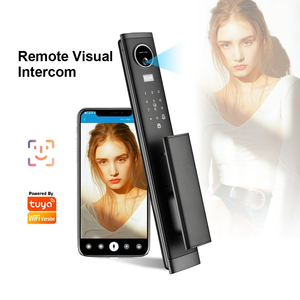 Serrure intelligente Tuya, serrure biométrique automatique, carte RFID IC, application Wifi, combinaison de sécurité domestique, serrure à empreintes digitales - Product Image 2