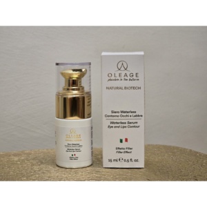 Oleage Biotech Moisturizing Eye Lip Contour Serum Squalane Ceramides Camellia Emu Oil Mandelic Acid AHA Pore Shrinking OBM Home - Product Image 1