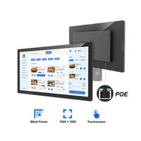 Kiosque de paiement RK3576 à faible MOQ, écran tactile 15,6 pouces, kiosque Android pour restaurant, distributeur automatique, terminal de paiement Softpos